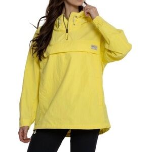 Eddie Bauer Women's Bright Yellow Packable Wind Jacket